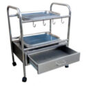 MESA RODABLE PARA ANESTESIA – INOXIDABLE MA-50